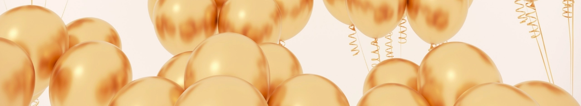 złote balony